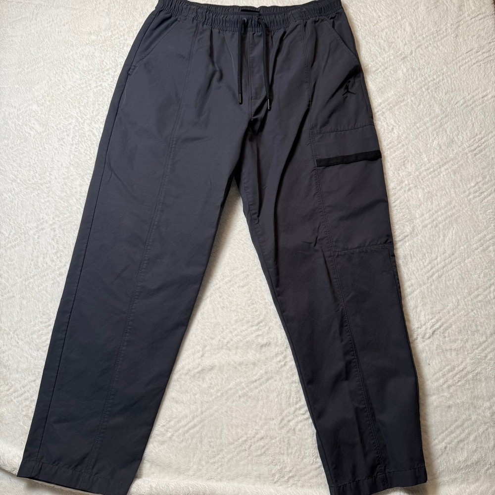 Jordan Men's Cargo Pants Gray Utility Jogger Athletic Size Large L